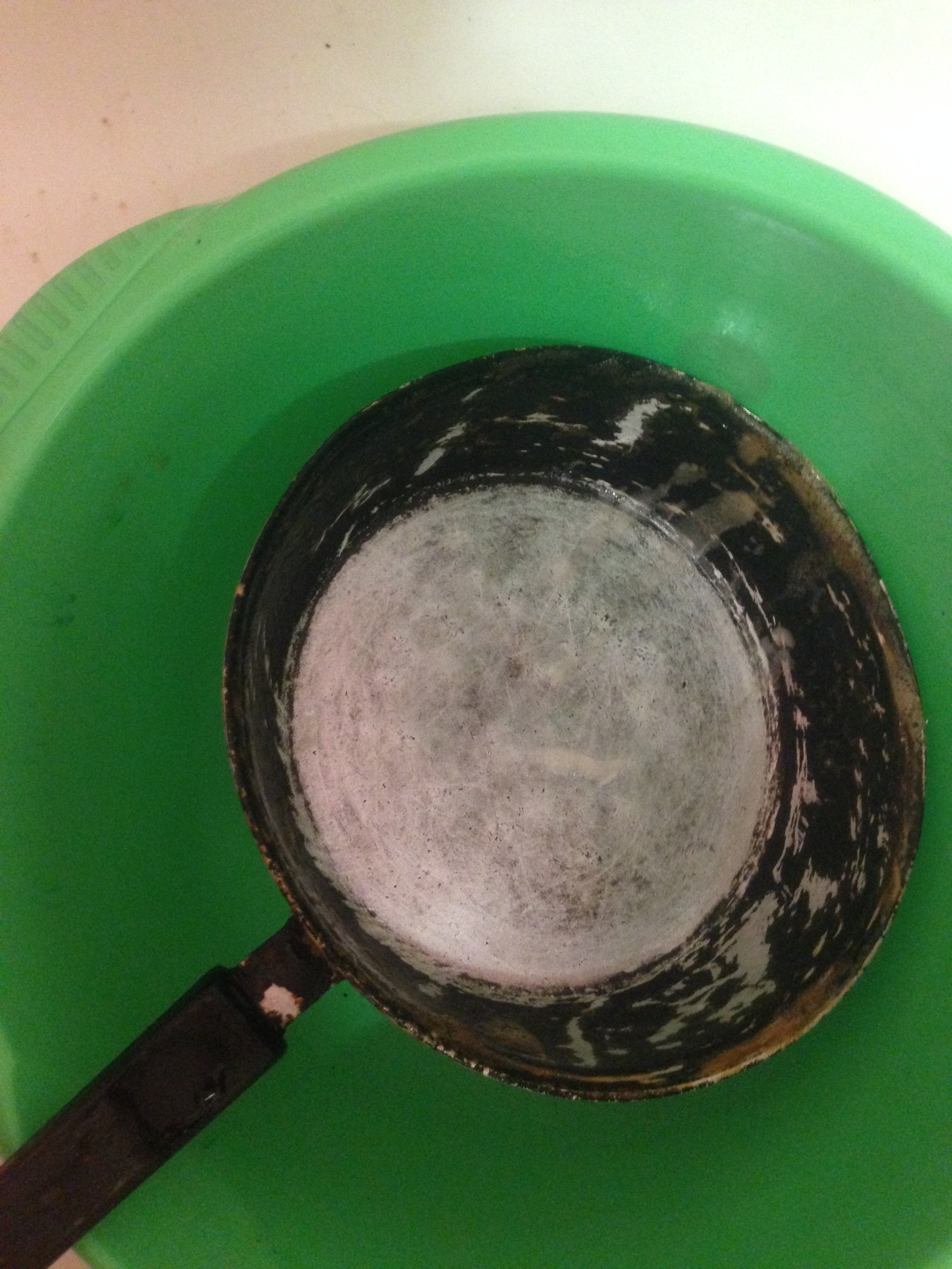 Как отмыть антипригарную сковороду от нагара
