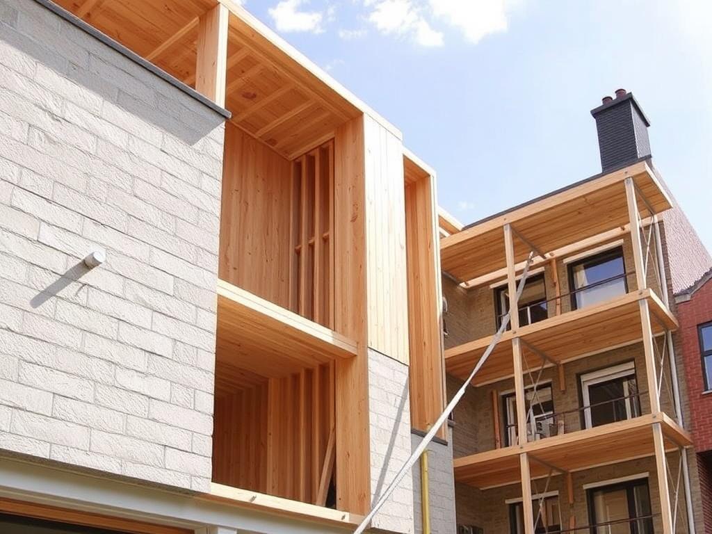 Substructure for a ventilated facadeфото