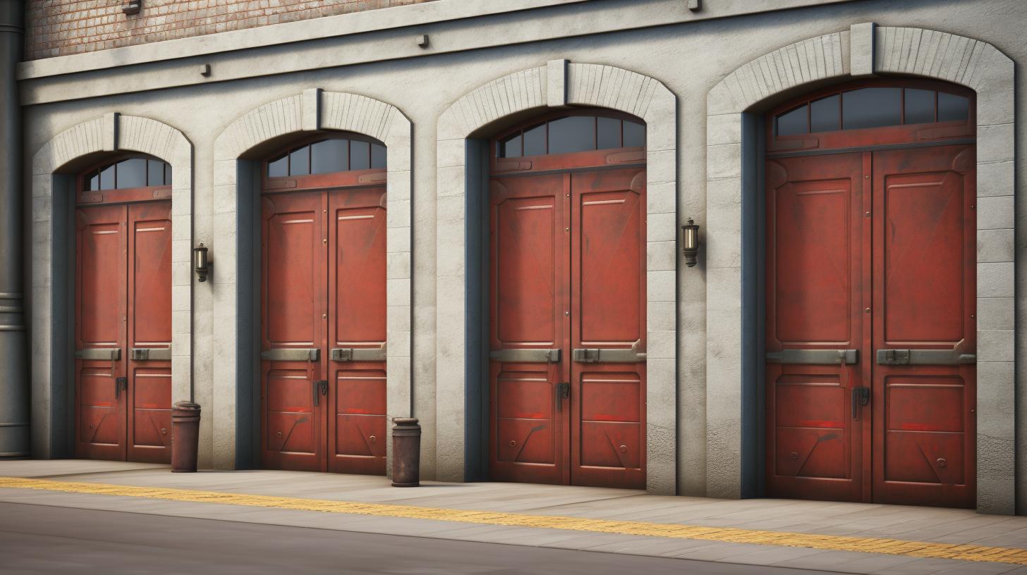 Industrial doors фото