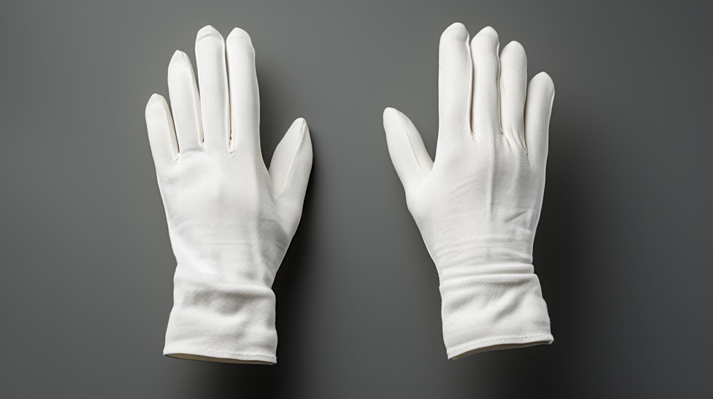 cotton gloves фото