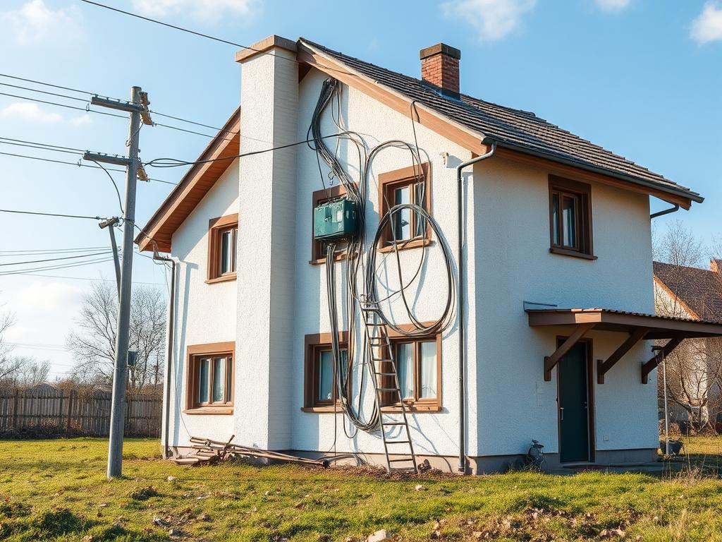 Effective methods of protection of a country house electrical network from power surges фото