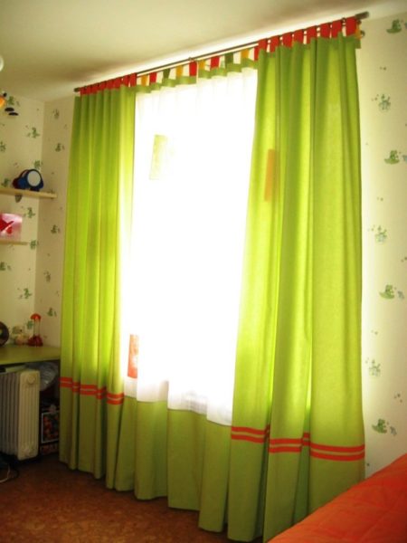 5 вариантов штор для детской комнаты