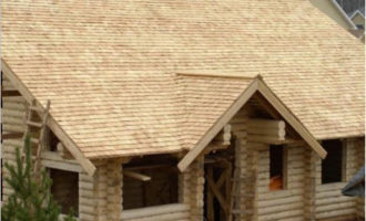 деревянная крыша