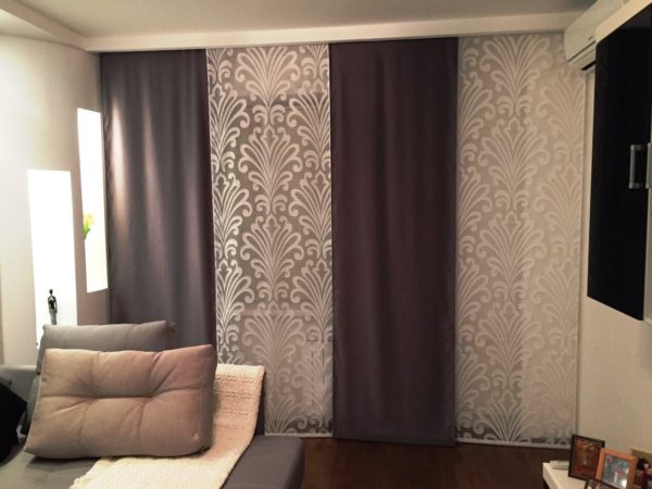 Что такое японские шторы и в каких комнатах их стоит повесить