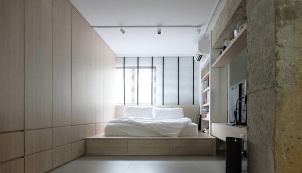 Преимущества кровати-подиума в спальне