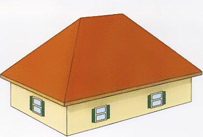 крыша частного дома