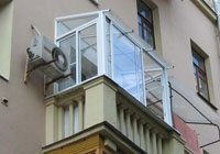 остекление балконов с крышей
