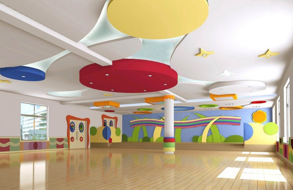 Подвесные потолки для детских дошкольных учреждений
