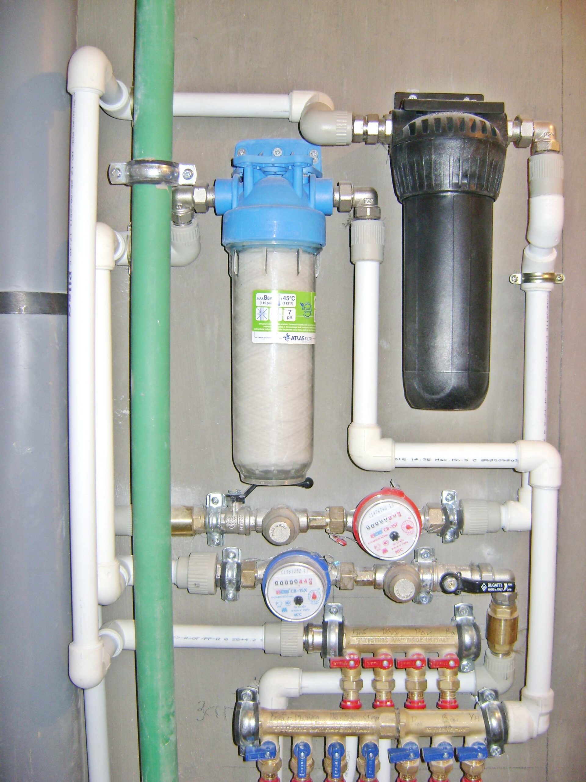 Магистральный фильтр для воды: обзор и установка