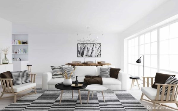 Скандинавский стиль в интерьере квартиры: 9 особенностей дизайна