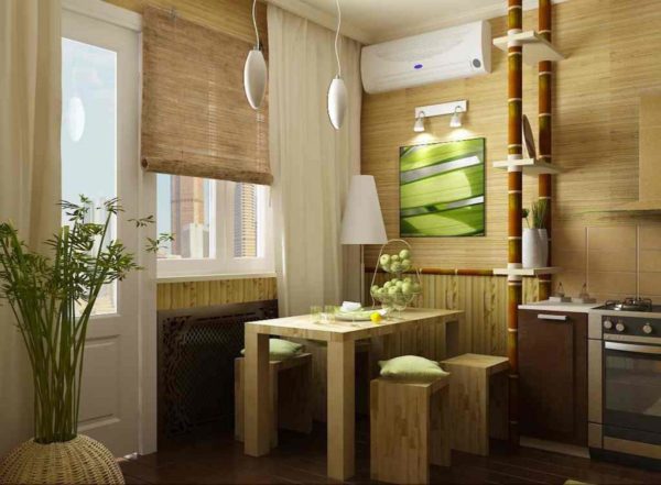Как можно использовать бамбук при отделки квартиры