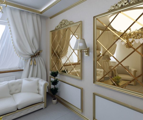 10 идей применения зеркальной плитки в интерьере квартиры